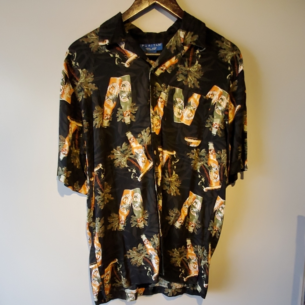 VTG Hawaiian beer shirt